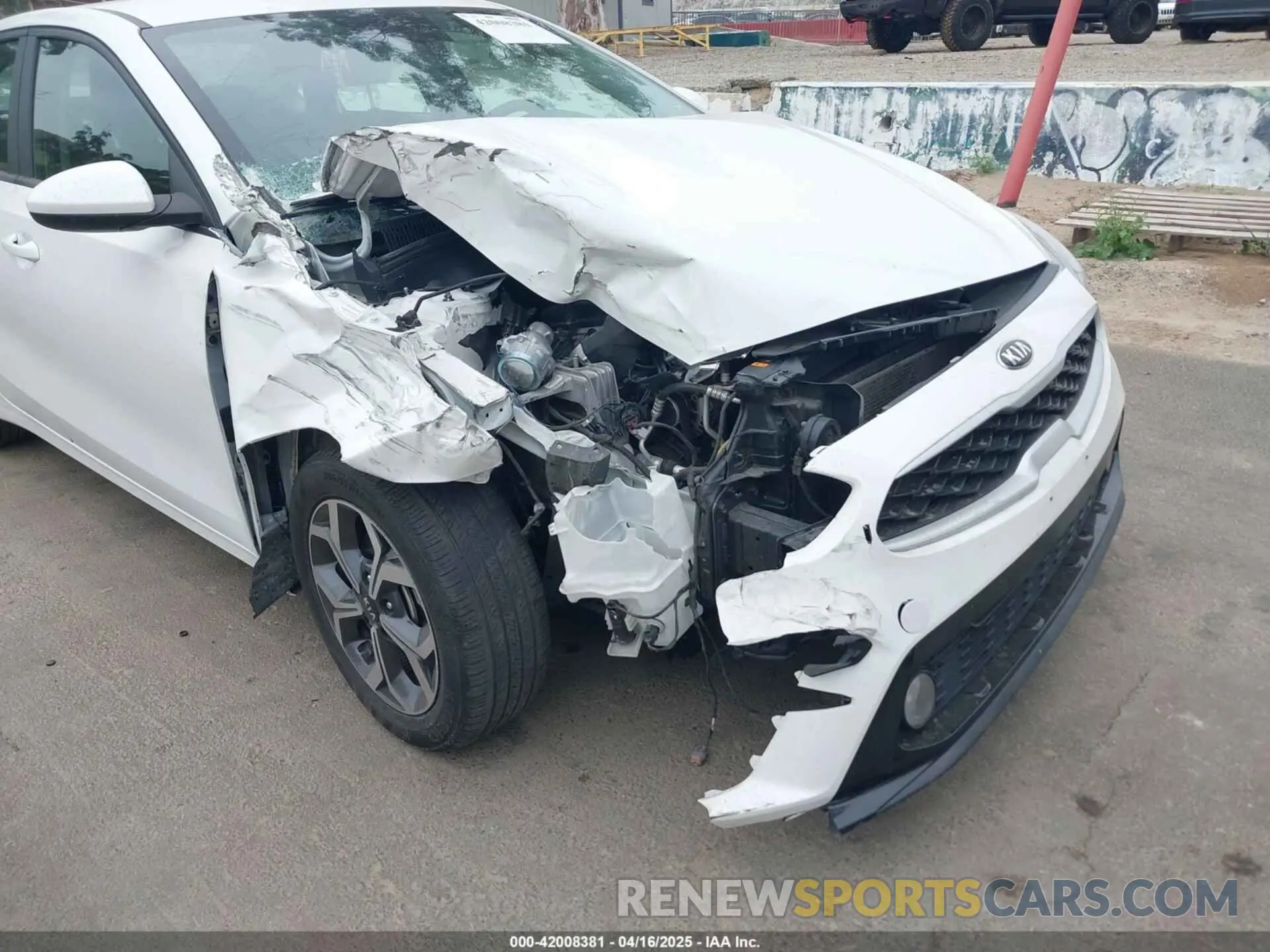 6 fotografías del automóvil dañado 3KPF24AD4ME286235 KIA FORTE 2021