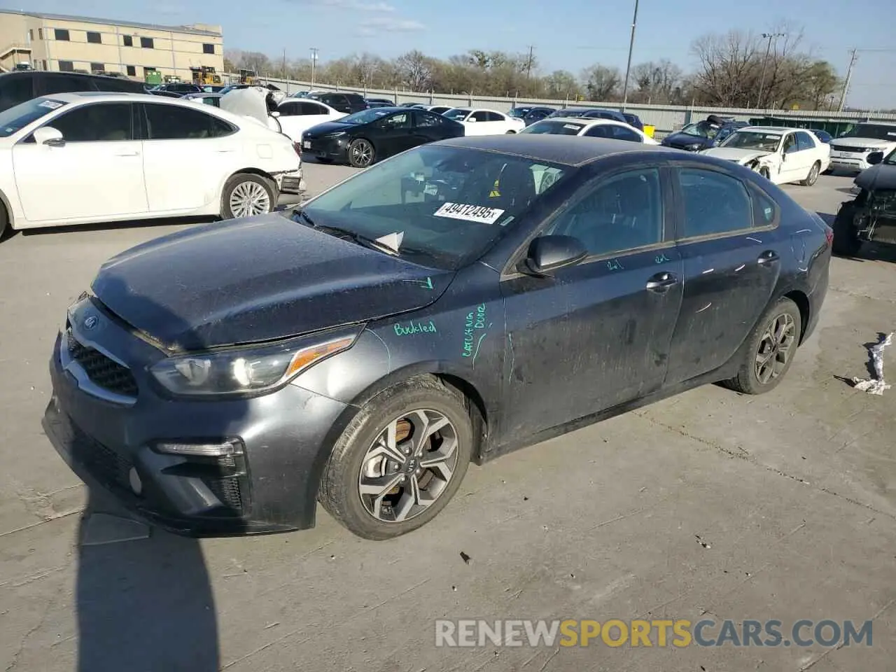 1 fotografías del automóvil dañado 3KPF24AD4ME307259 KIA FORTE 2021