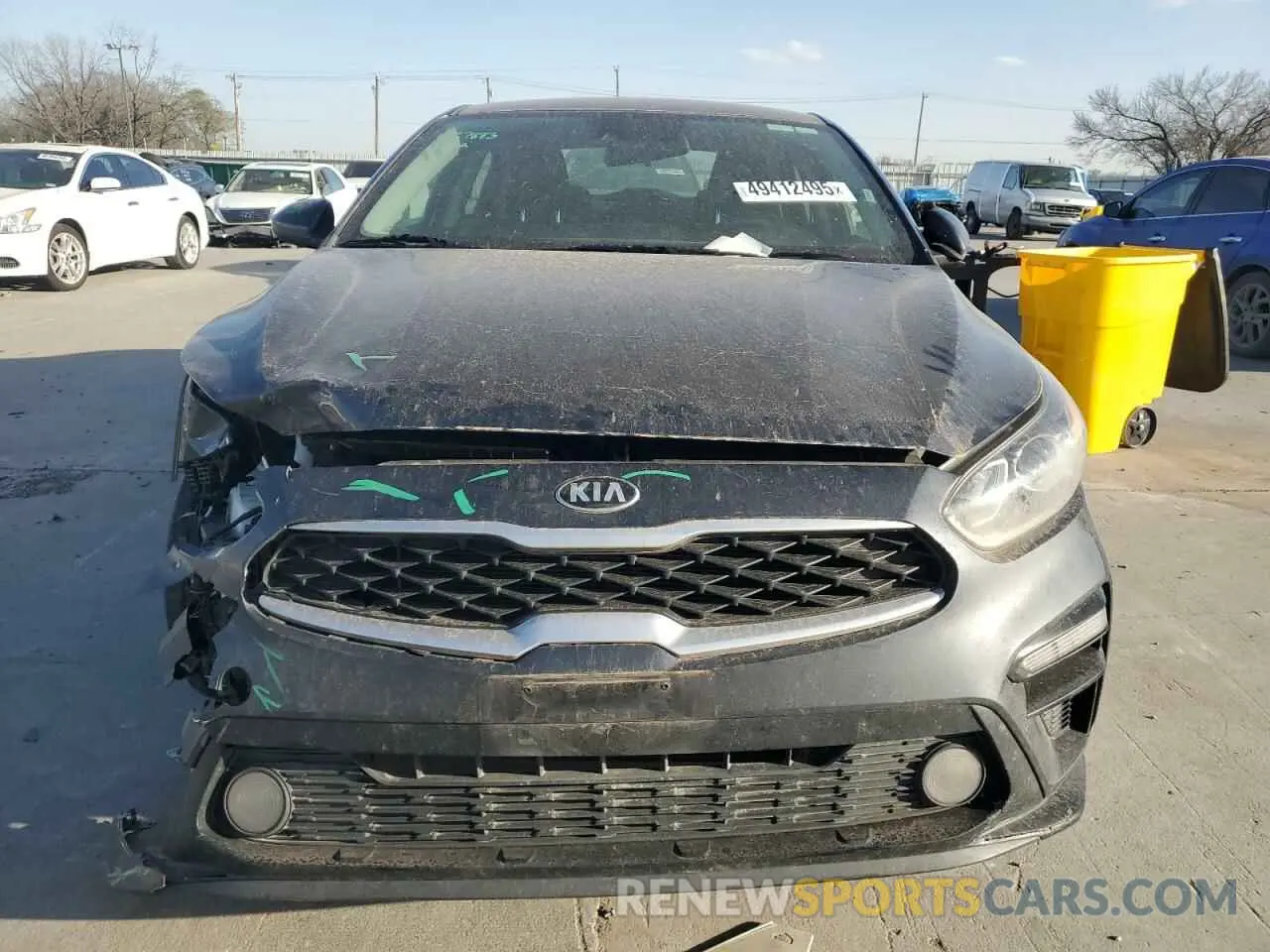 5 fotografías del automóvil dañado 3KPF24AD4ME307259 KIA FORTE 2021