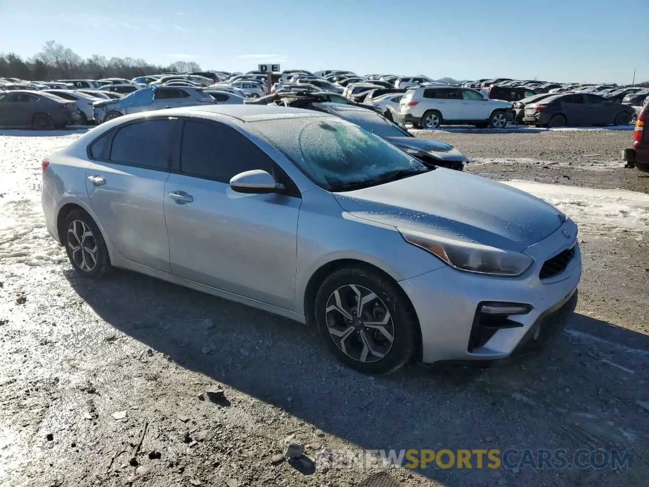 4 fotografías del automóvil dañado 3KPF24AD4ME329049 KIA FORTE 2021