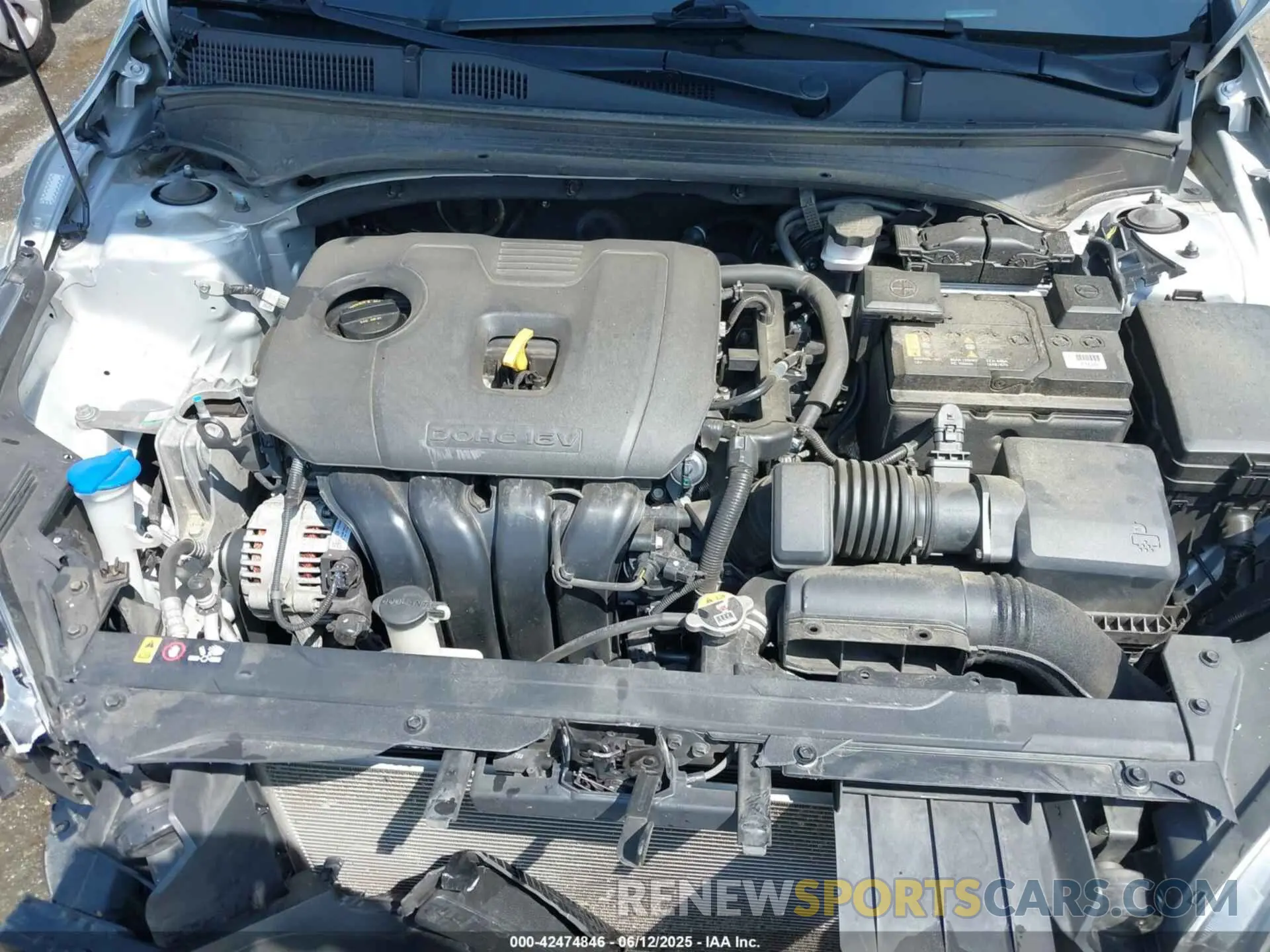 10 fotografías del automóvil dañado 3KPF24AD4ME331948 KIA FORTE 2021