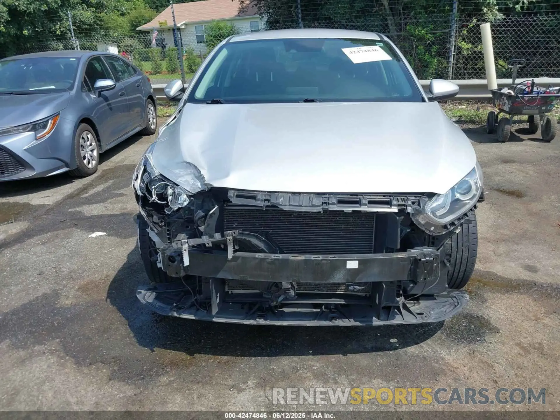13 fotografías del automóvil dañado 3KPF24AD4ME331948 KIA FORTE 2021