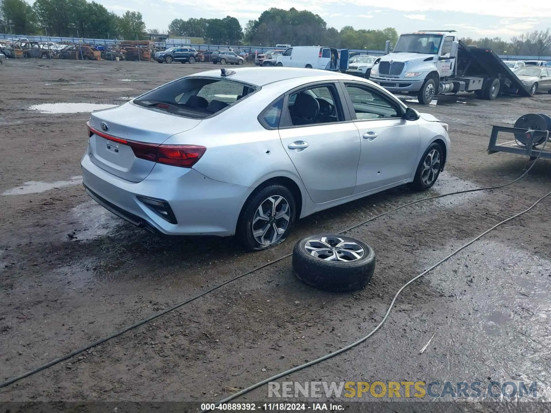 4 fotografías del automóvil dañado 3KPF24AD4ME338334 KIA FORTE 2021