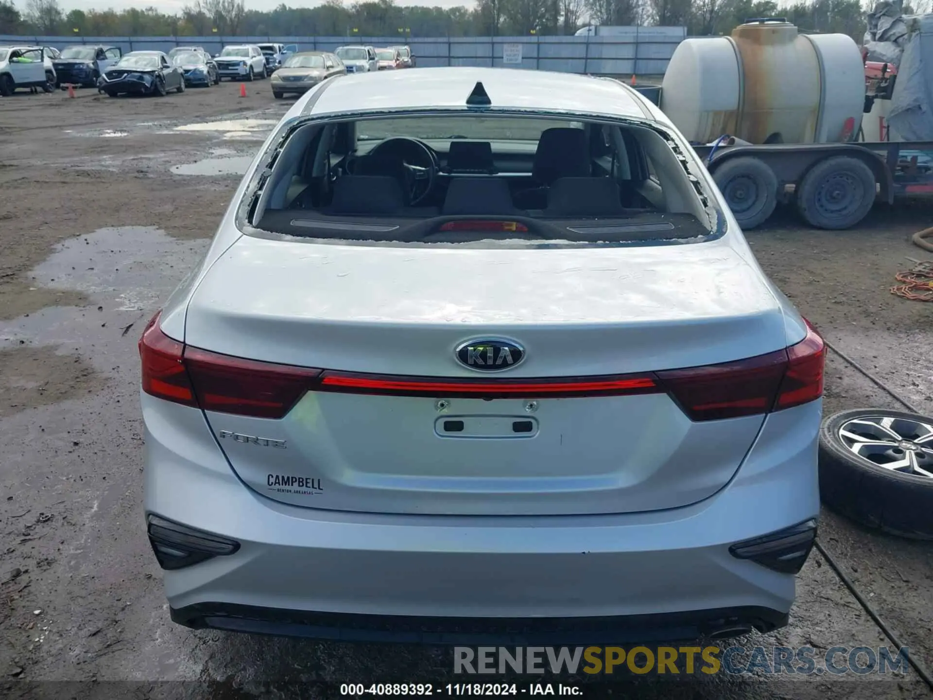6 fotografías del automóvil dañado 3KPF24AD4ME338334 KIA FORTE 2021