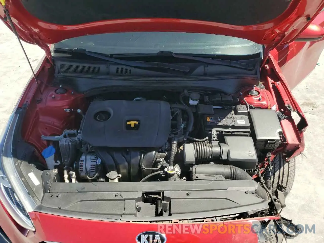 13 fotografías del automóvil dañado 3KPF24AD4ME344120 KIA FORTE 2021