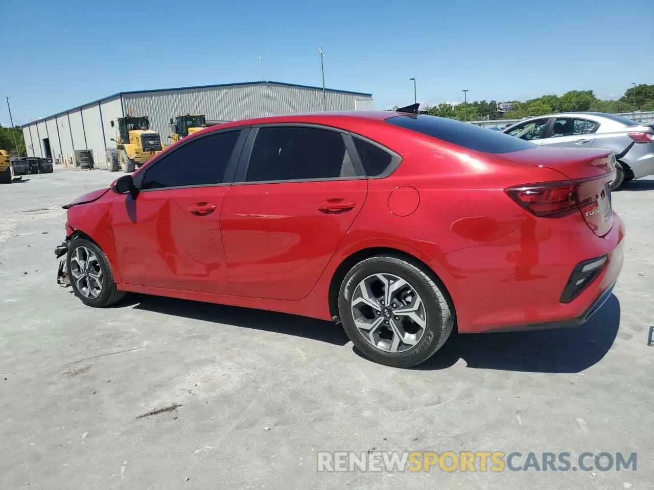 2 fotografías del automóvil dañado 3KPF24AD4ME344120 KIA FORTE 2021