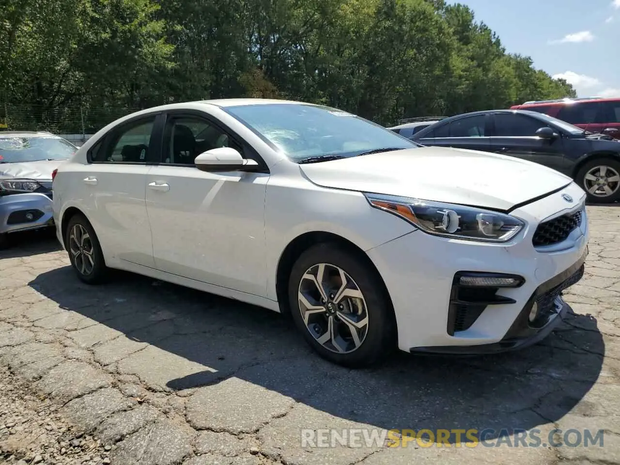 4 fotografías del automóvil dañado 3KPF24AD4ME349205 KIA FORTE 2021