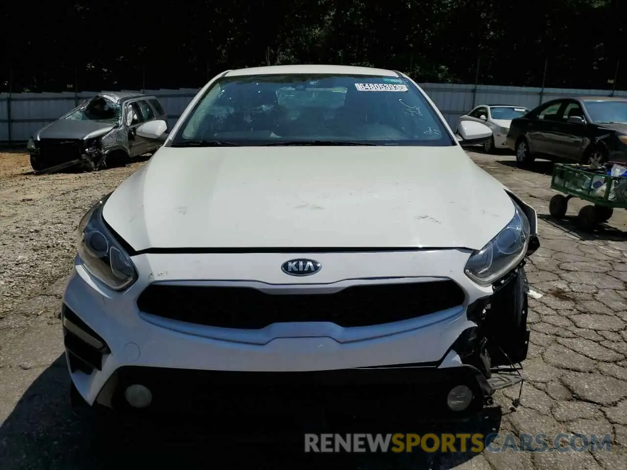 5 fotografías del automóvil dañado 3KPF24AD4ME349205 KIA FORTE 2021
