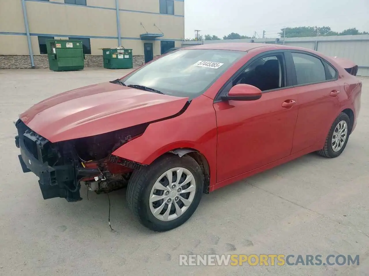 1 fotografías del automóvil dañado 3KPF24AD4ME351715 KIA FORTE 2021