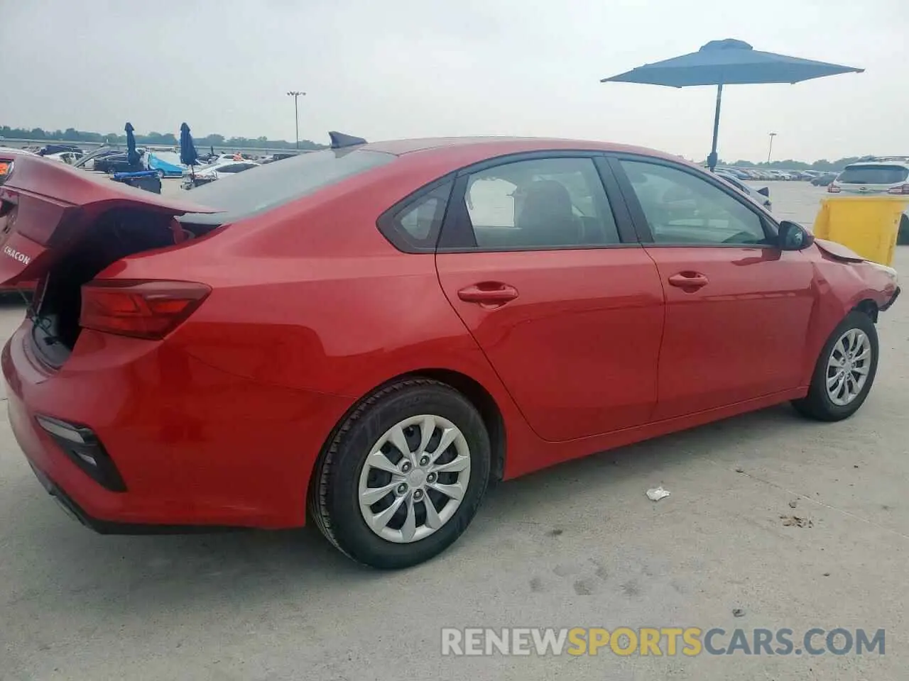 3 fotografías del automóvil dañado 3KPF24AD4ME351715 KIA FORTE 2021