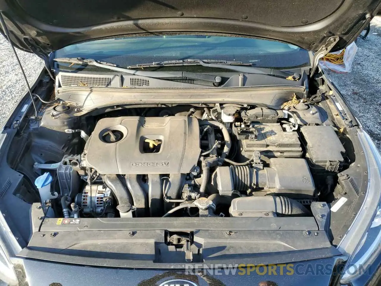 12 fotografías del automóvil dañado 3KPF24AD4ME369289 KIA FORTE 2021