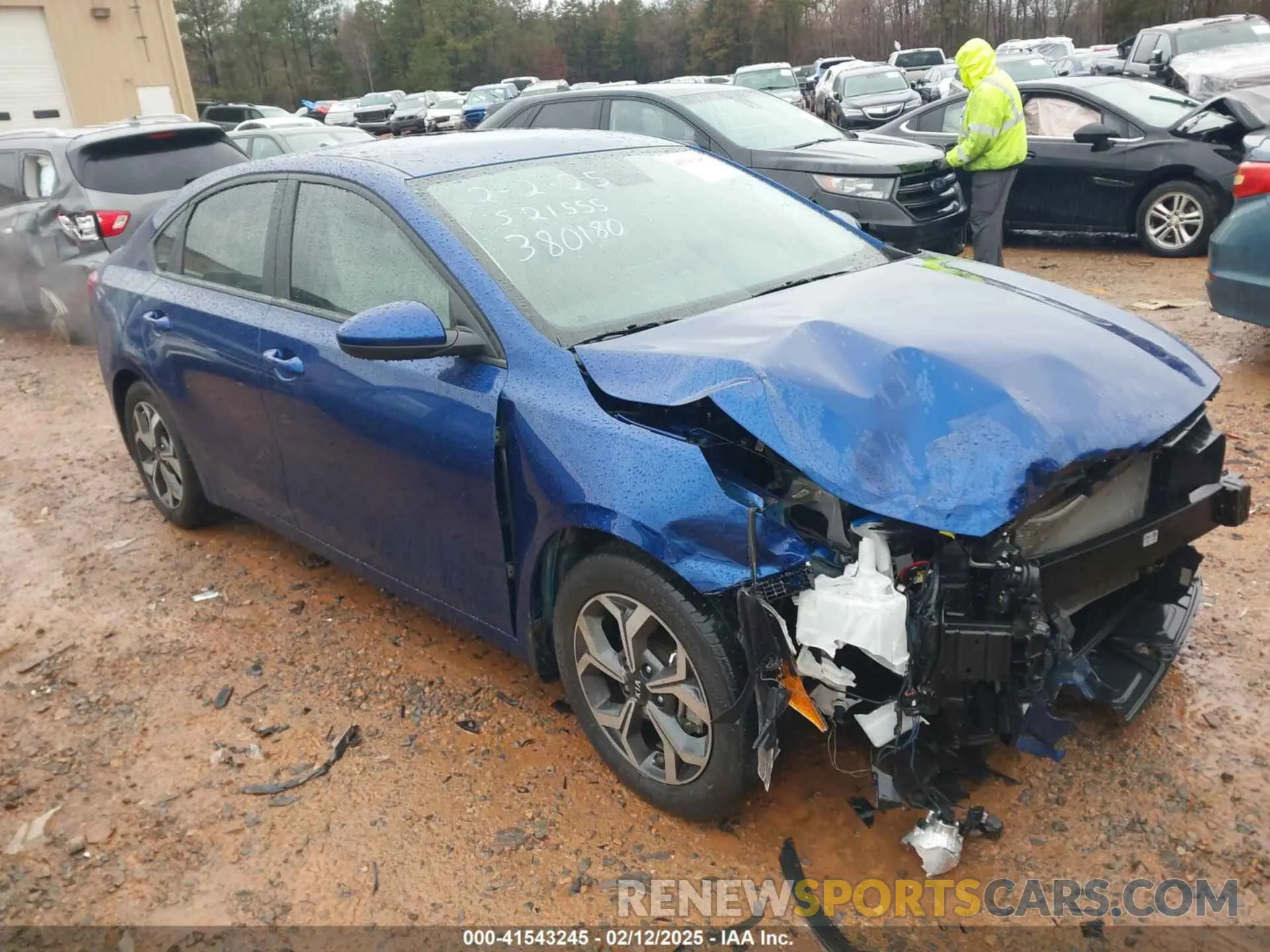 1 fotografías del automóvil dañado 3KPF24AD4ME380180 KIA FORTE 2021