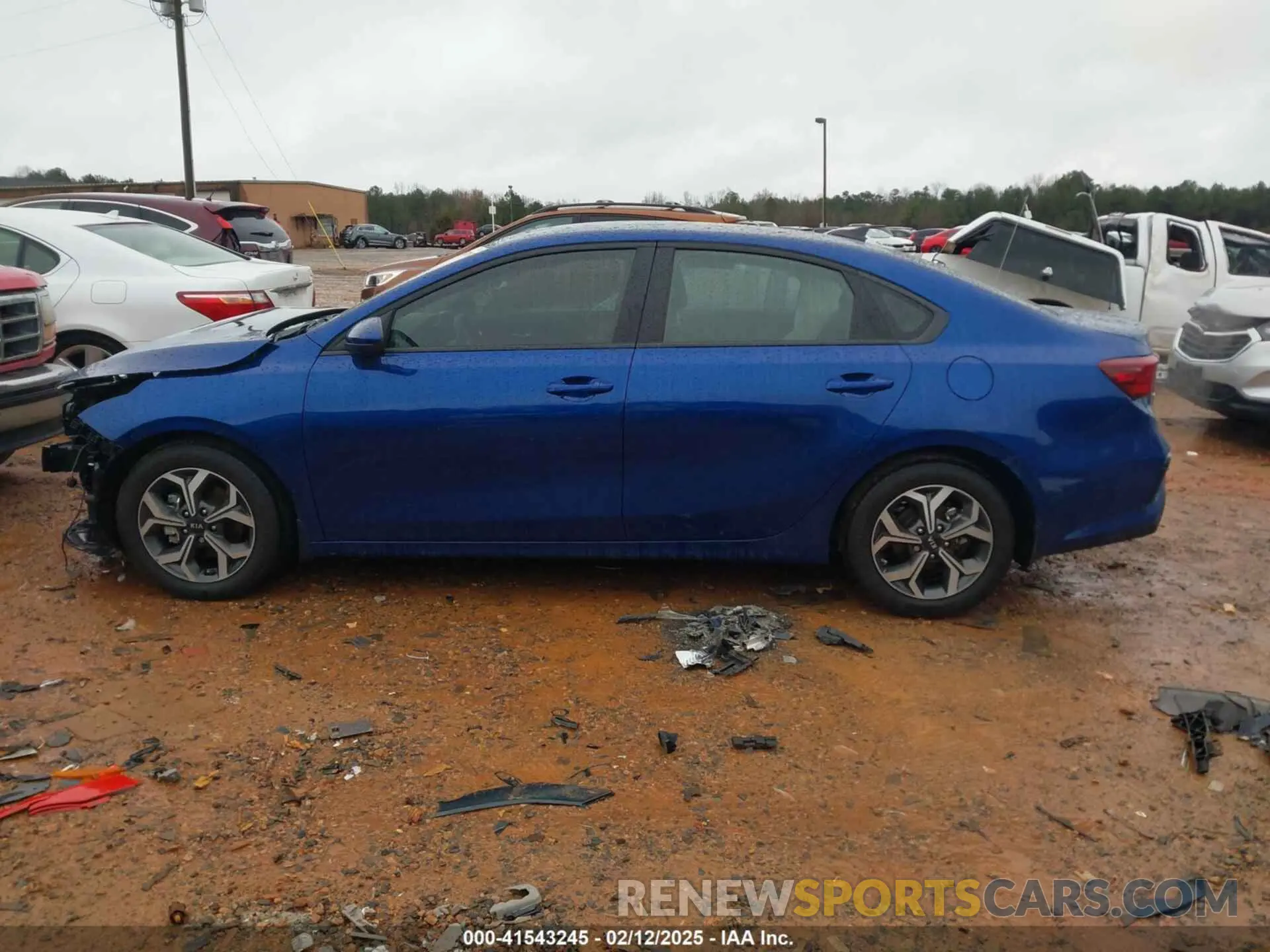 15 fotografías del automóvil dañado 3KPF24AD4ME380180 KIA FORTE 2021