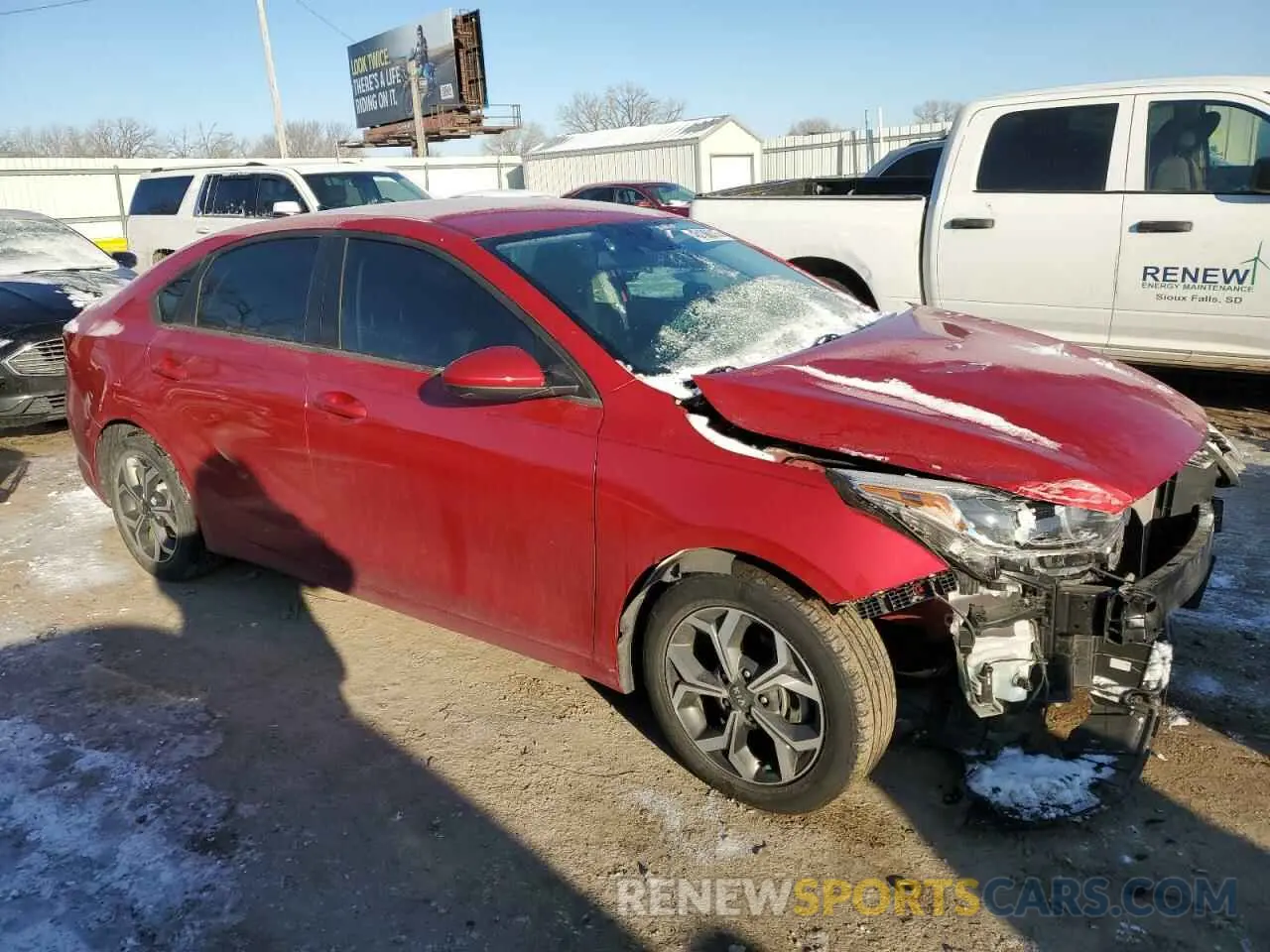4 fotografías del automóvil dañado 3KPF24AD4ME386979 KIA FORTE 2021