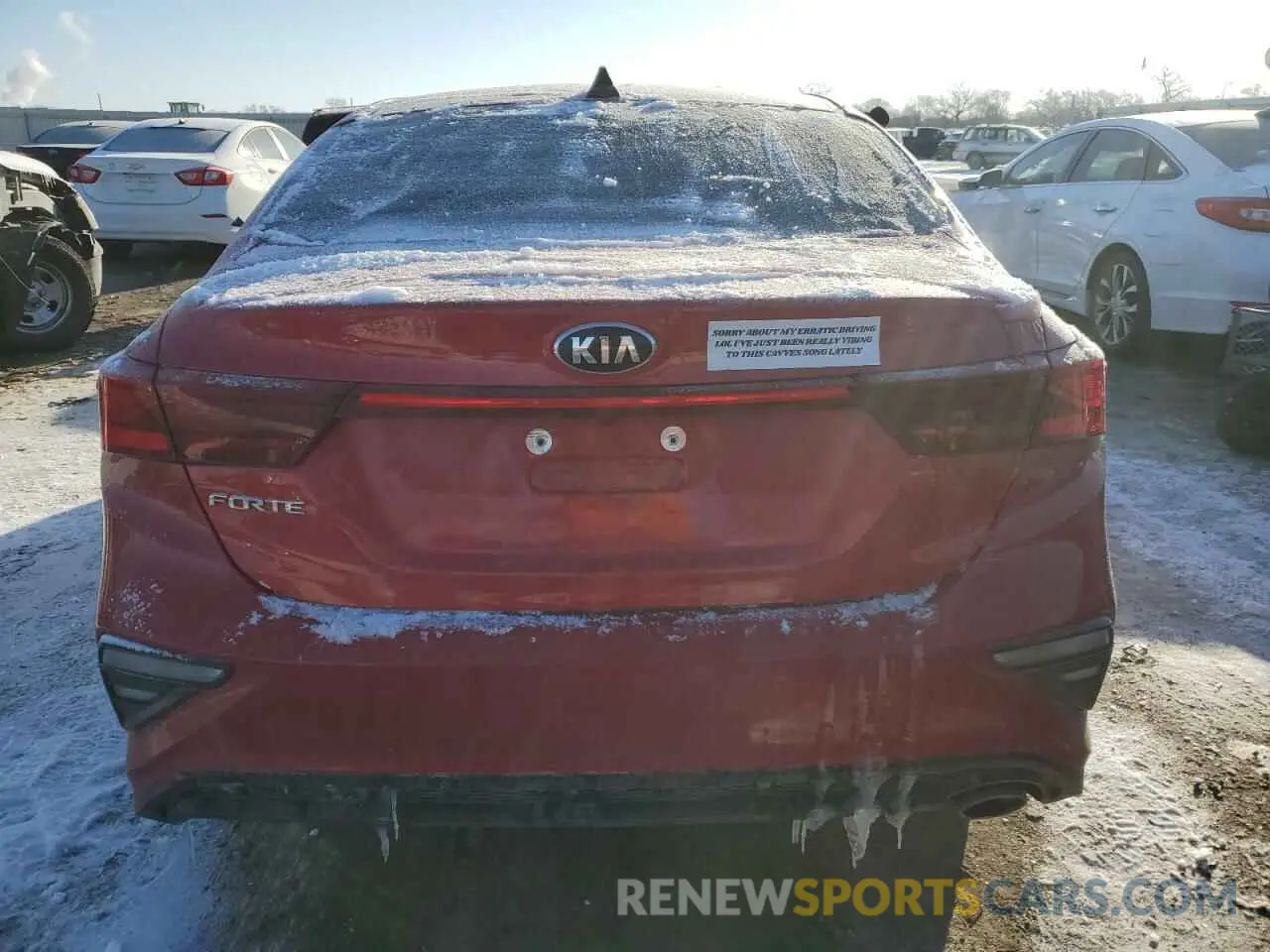 6 fotografías del automóvil dañado 3KPF24AD4ME386979 KIA FORTE 2021