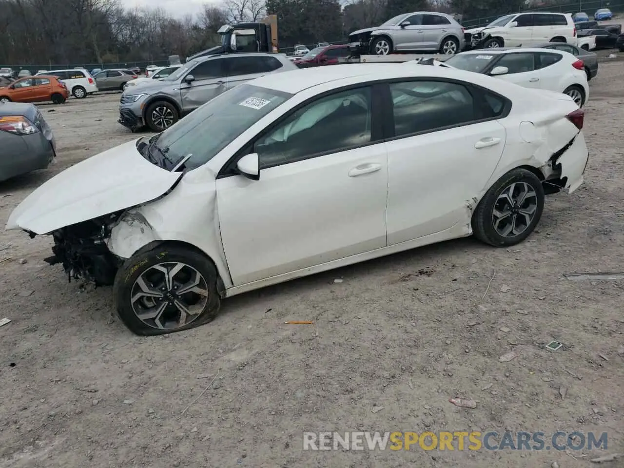 1 fotografías del automóvil dañado 3KPF24AD4ME404672 KIA FORTE 2021