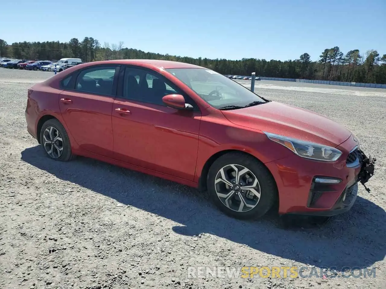 4 fotografías del automóvil dañado 3KPF24AD5ME265443 KIA FORTE 2021