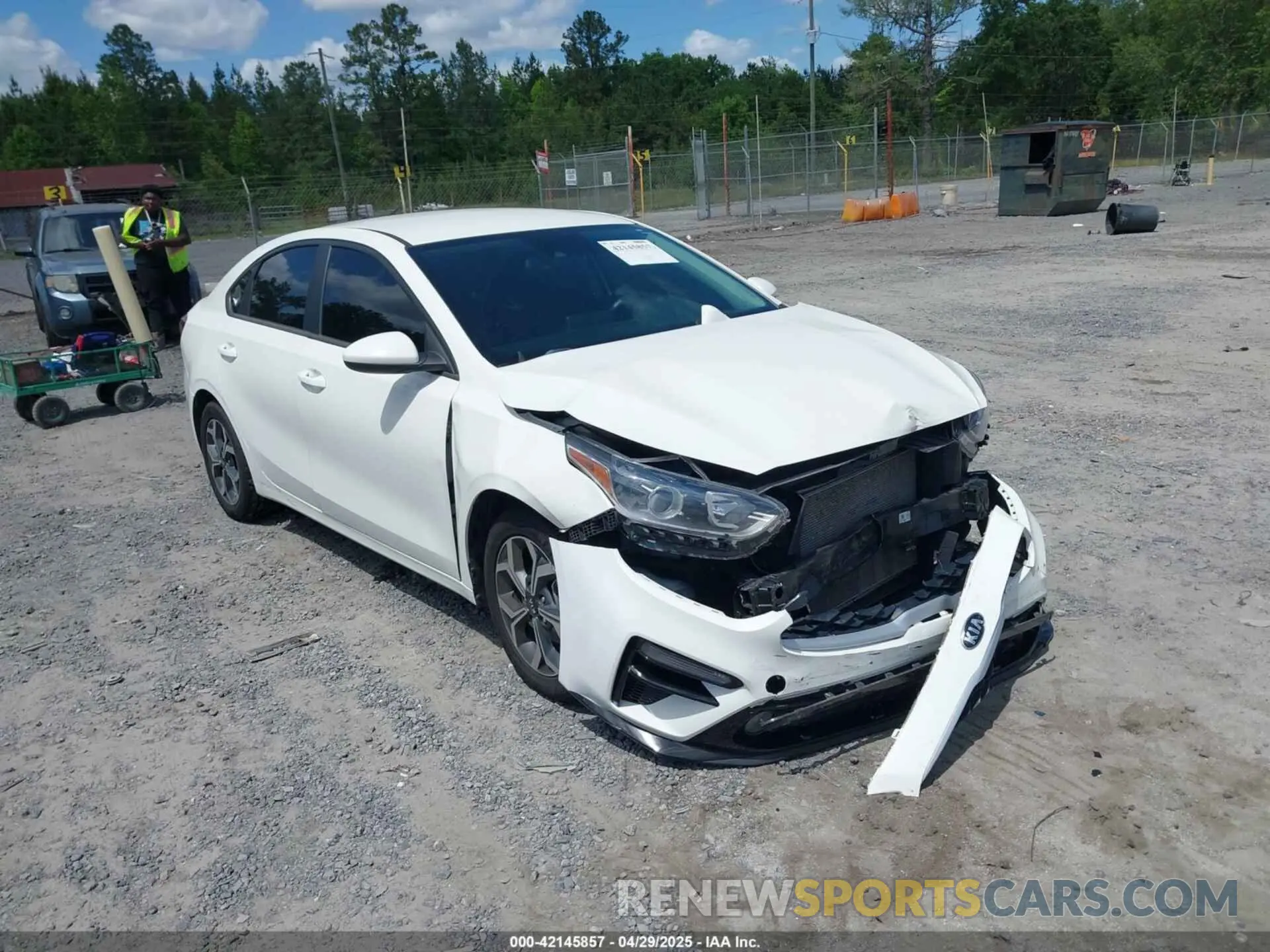 1 fotografías del automóvil dañado 3KPF24AD5ME268150 KIA FORTE 2021