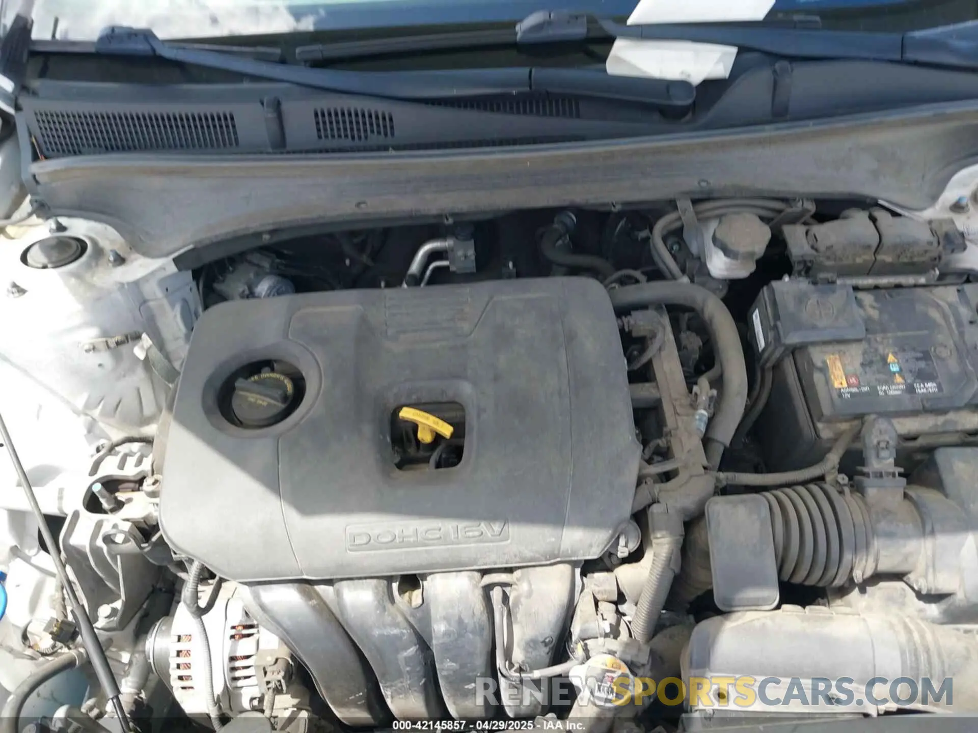 10 fotografías del automóvil dañado 3KPF24AD5ME268150 KIA FORTE 2021