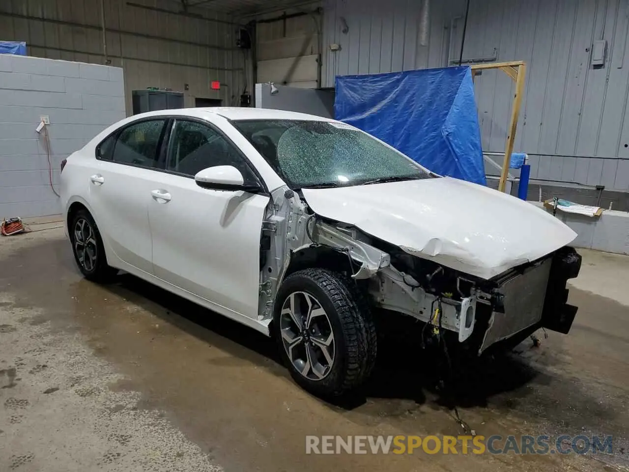 4 fotografías del automóvil dañado 3KPF24AD5ME268472 KIA FORTE 2021