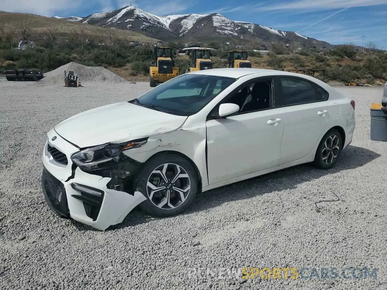 1 fotografías del automóvil dañado 3KPF24AD5ME272649 KIA FORTE 2021