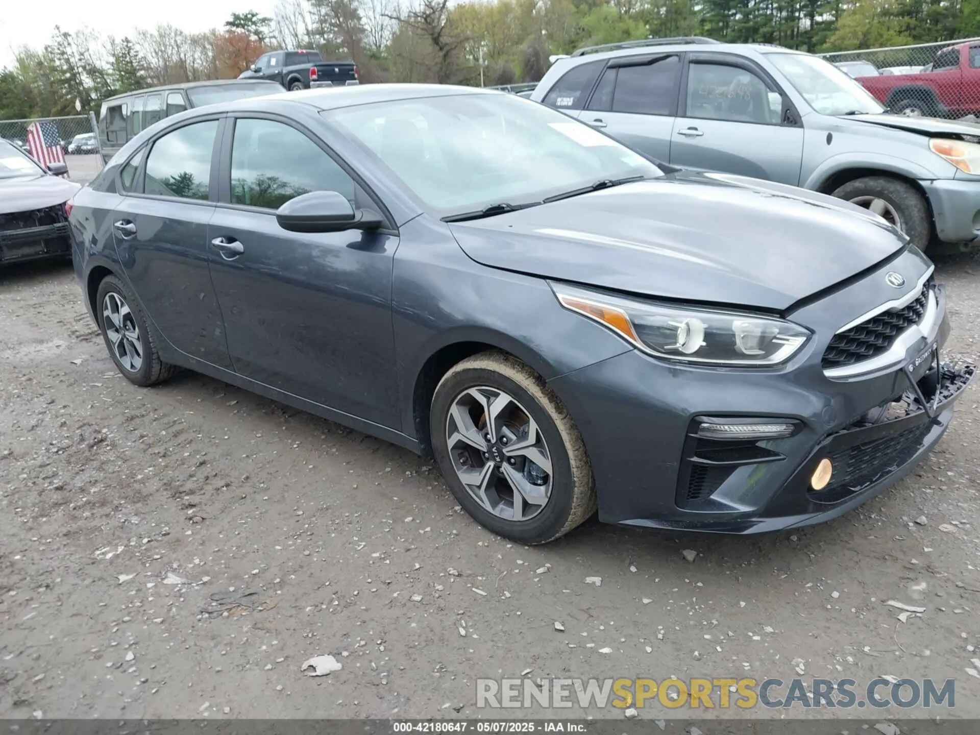 1 fotografías del automóvil dañado 3KPF24AD5ME274305 KIA FORTE 2021