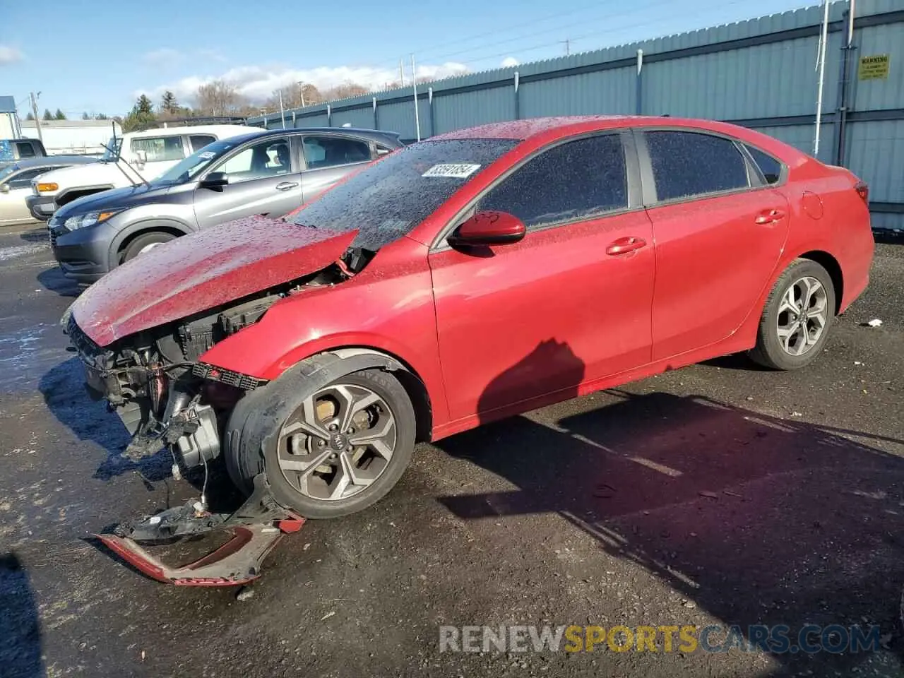 1 fotografías del automóvil dañado 3KPF24AD5ME277351 KIA FORTE 2021
