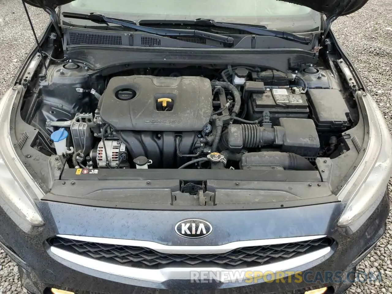 11 fotografías del automóvil dañado 3KPF24AD5ME307156 KIA FORTE 2021