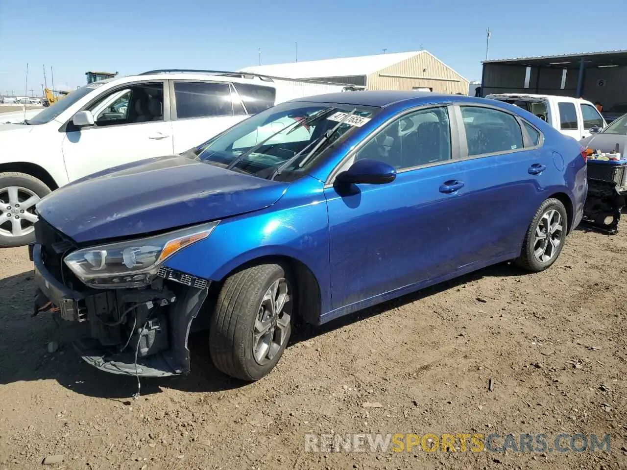 1 fotografías del automóvil dañado 3KPF24AD5ME335734 KIA FORTE 2021