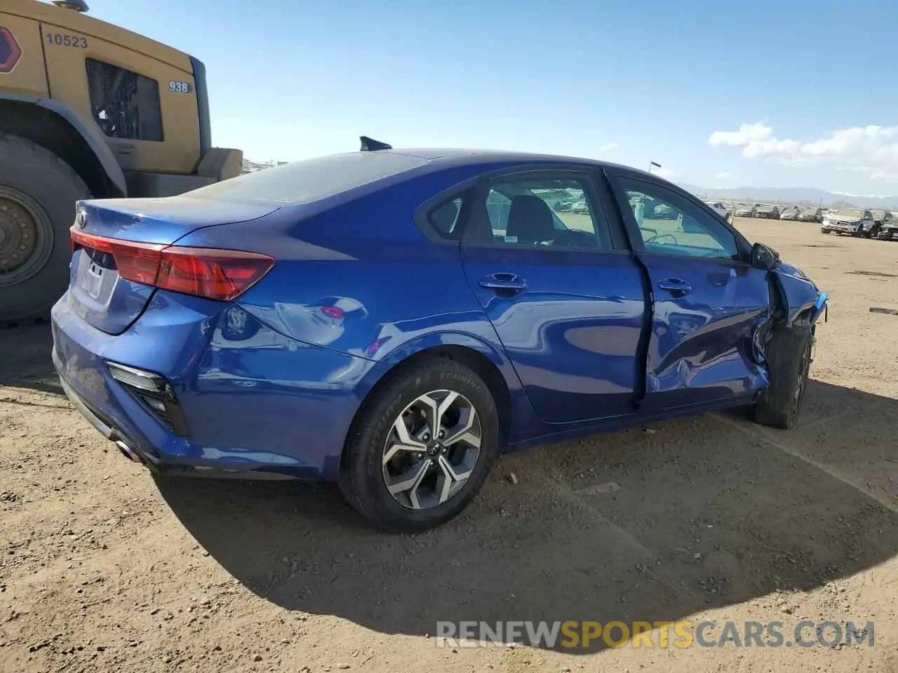 3 fotografías del automóvil dañado 3KPF24AD5ME335734 KIA FORTE 2021