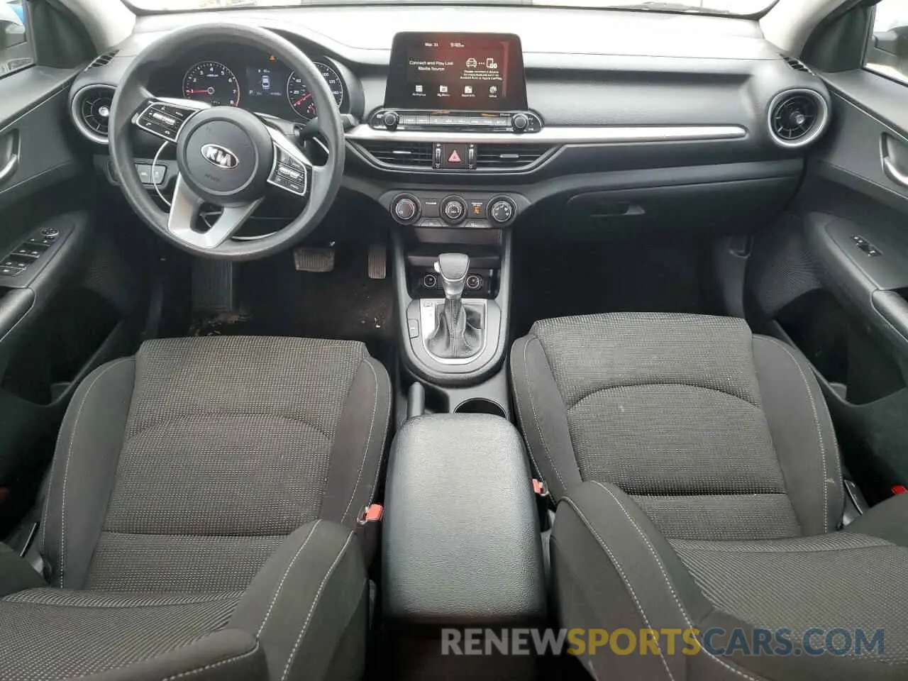 8 fotografías del automóvil dañado 3KPF24AD5ME335832 KIA FORTE 2021