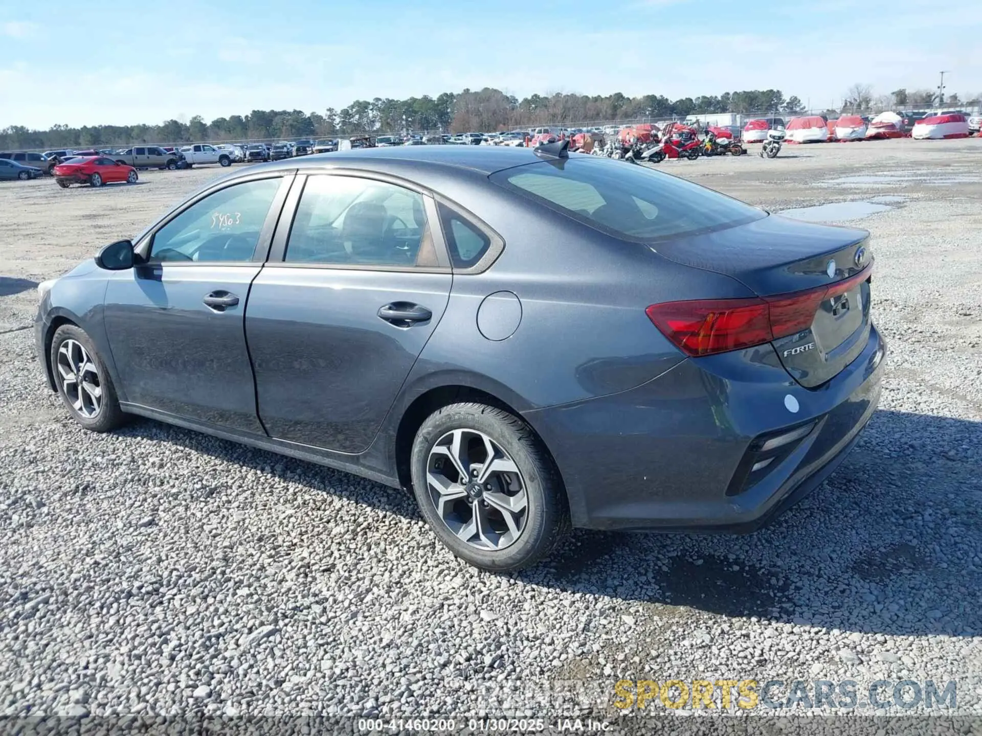 3 fotografías del automóvil dañado 3KPF24AD5ME346605 KIA FORTE 2021