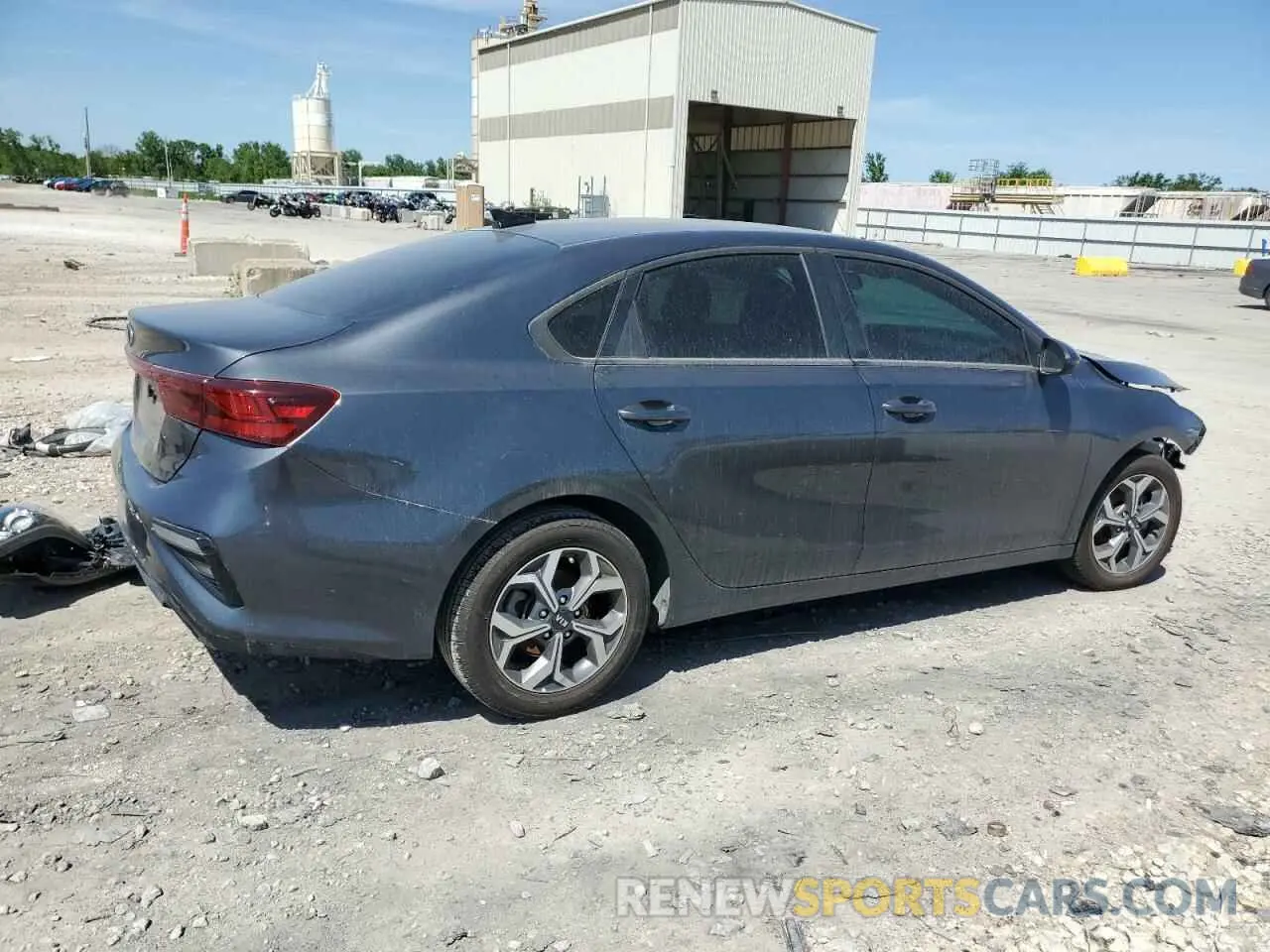 3 fotografías del automóvil dañado 3KPF24AD5ME348919 KIA FORTE 2021