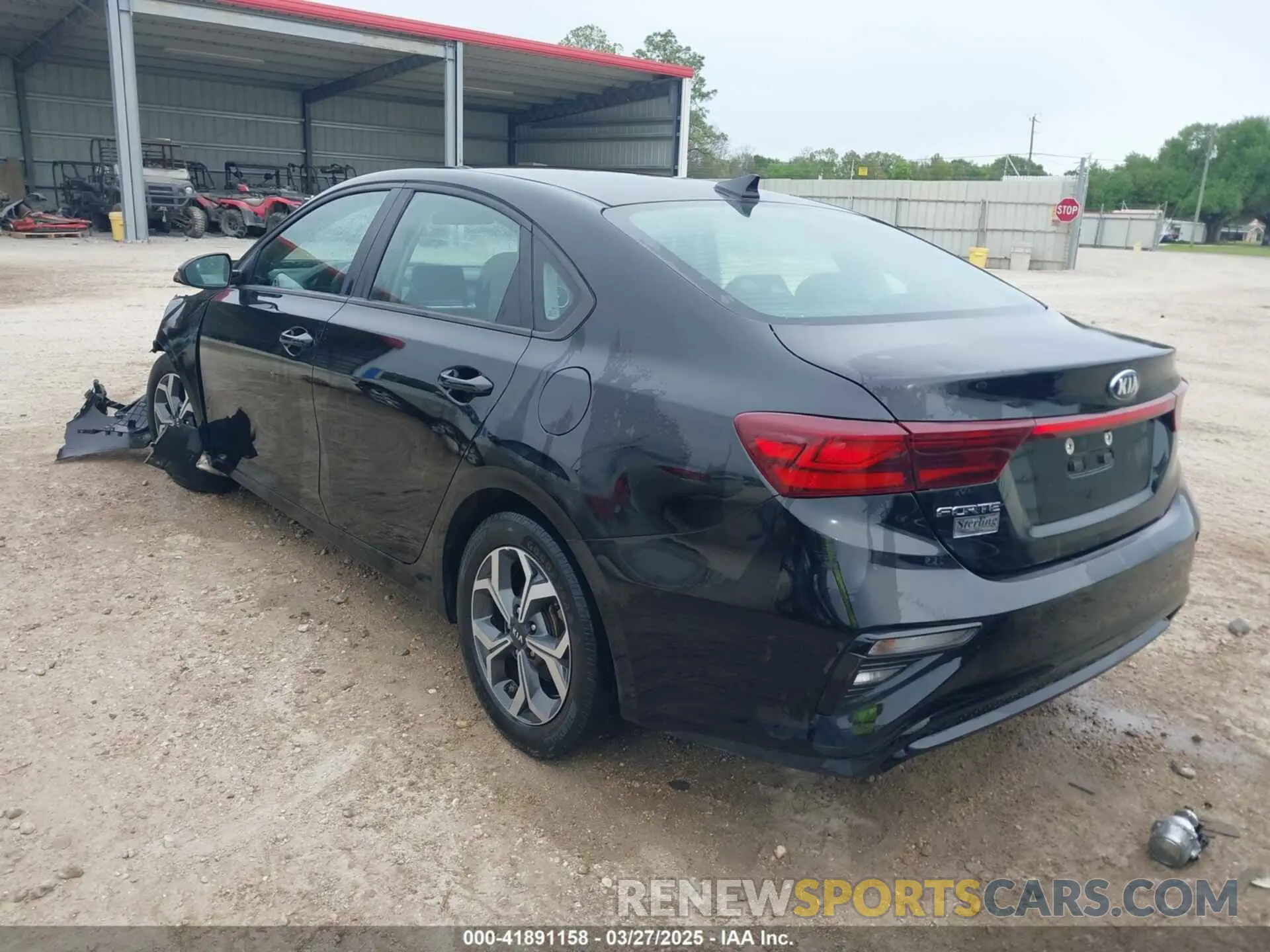 3 fotografías del automóvil dañado 3KPF24AD5ME402798 KIA FORTE 2021