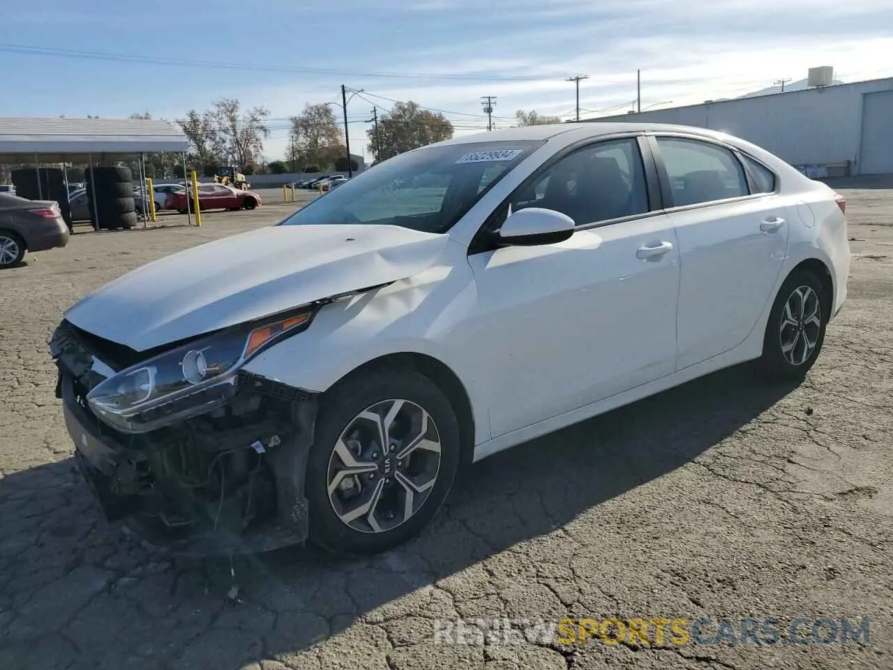 1 fotografías del automóvil dañado 3KPF24AD6ME275673 KIA FORTE 2021