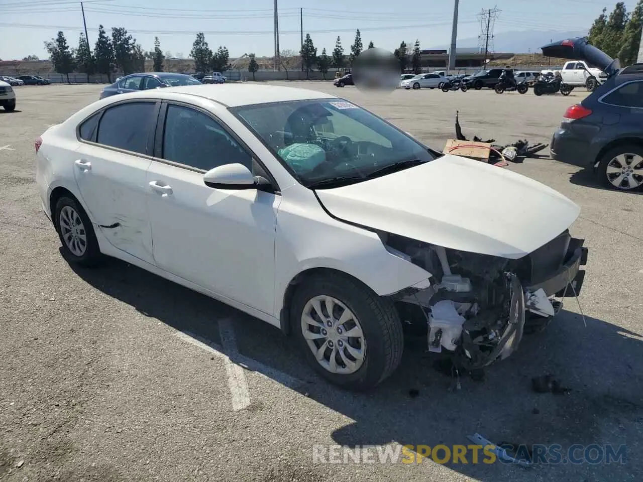 4 fotografías del automóvil dañado 3KPF24AD6ME285362 KIA FORTE 2021