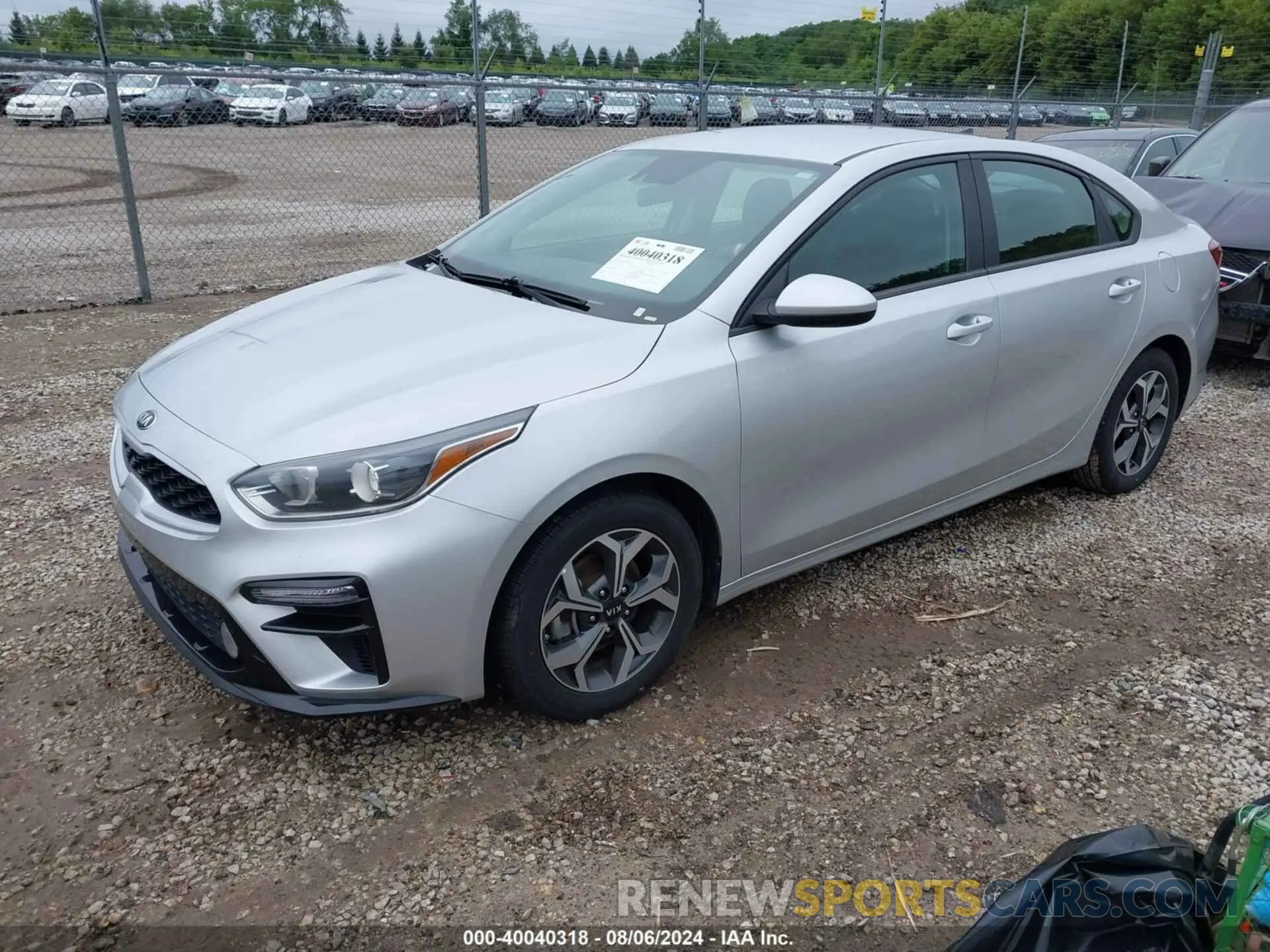 2 fotografías del automóvil dañado 3KPF24AD6ME286740 KIA FORTE 2021
