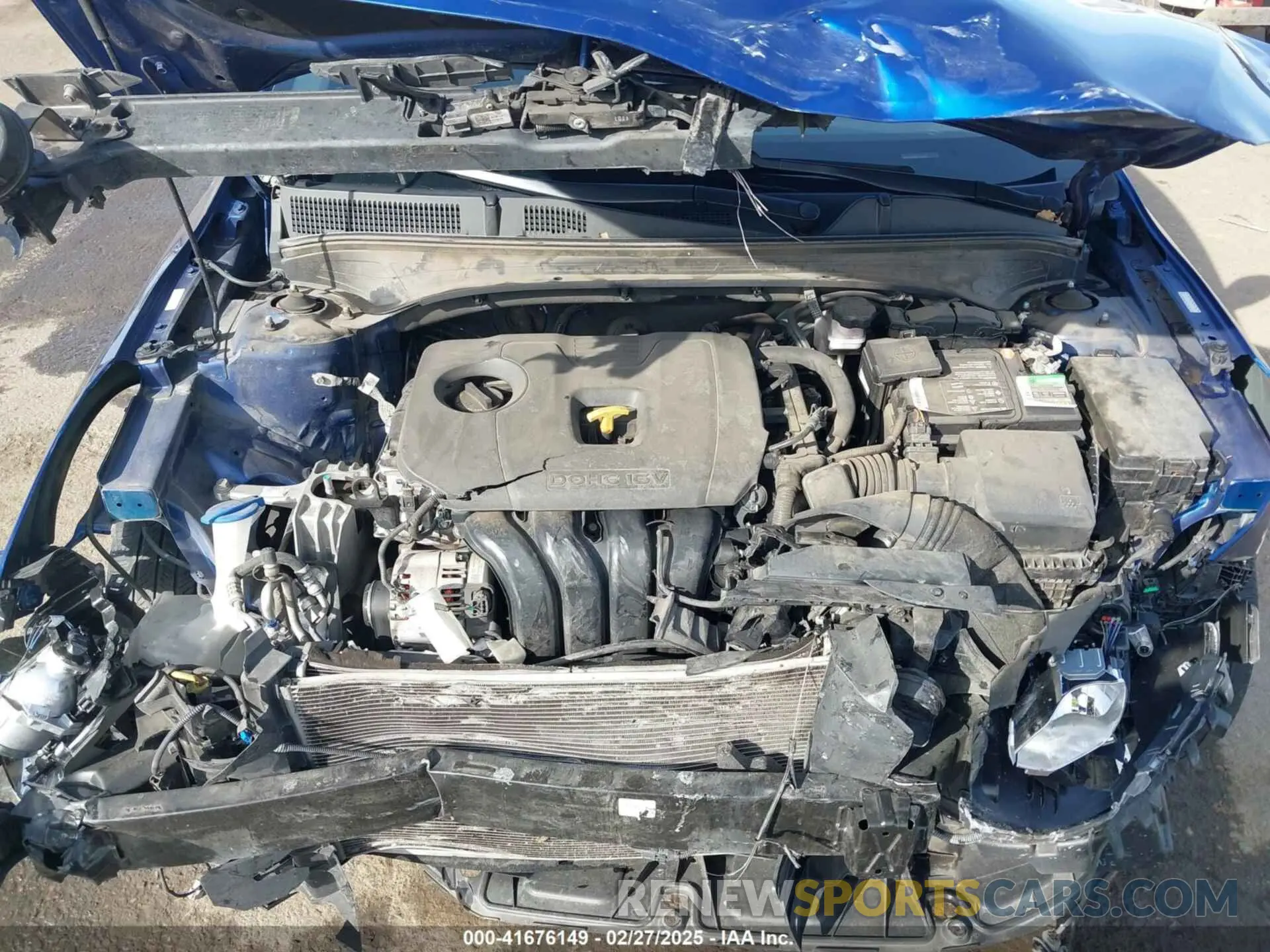 10 fotografías del automóvil dañado 3KPF24AD6ME290691 KIA FORTE 2021