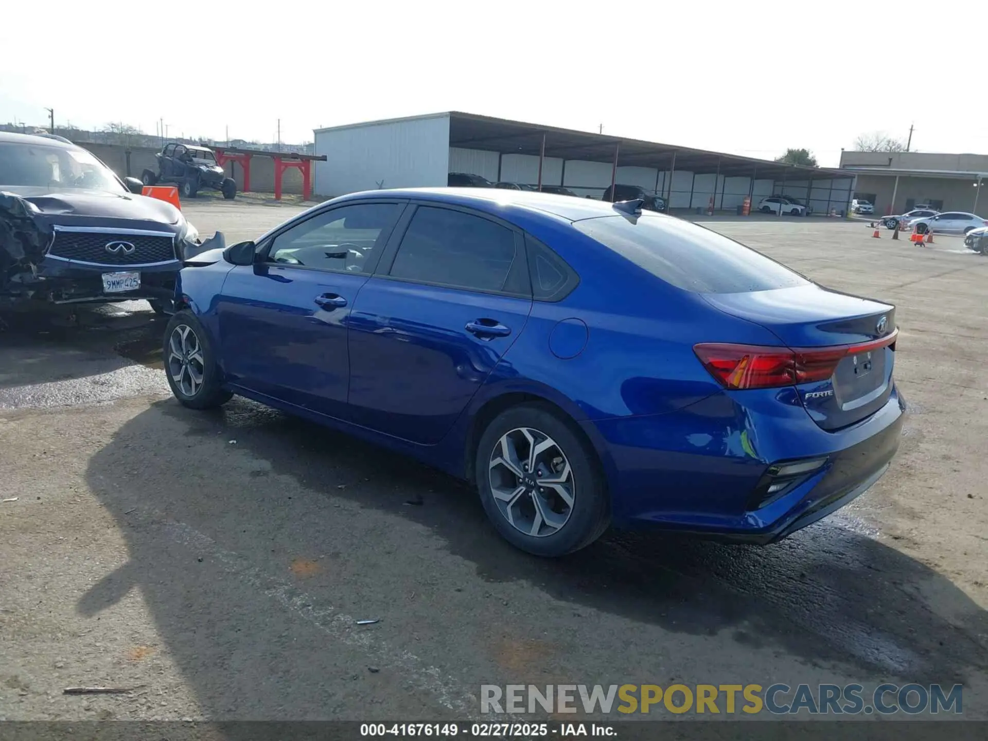 3 fotografías del automóvil dañado 3KPF24AD6ME290691 KIA FORTE 2021