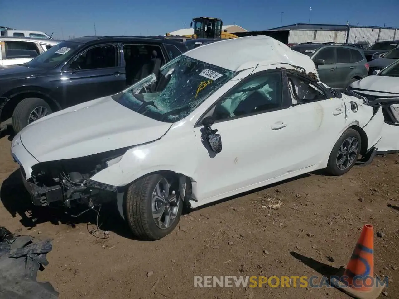 1 fotografías del automóvil dañado 3KPF24AD6ME311894 KIA FORTE 2021
