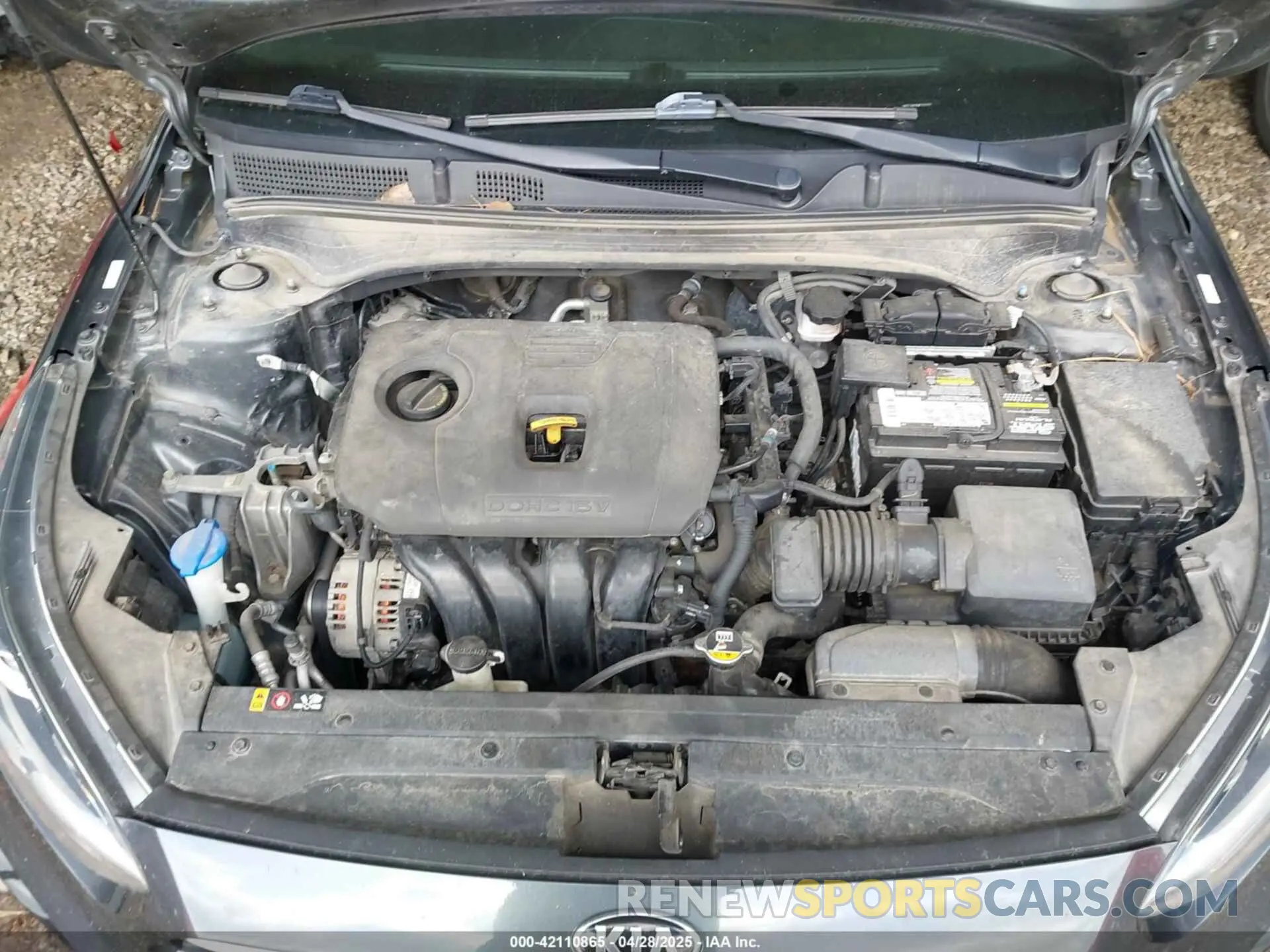 10 fotografías del automóvil dañado 3KPF24AD6ME323317 KIA FORTE 2021