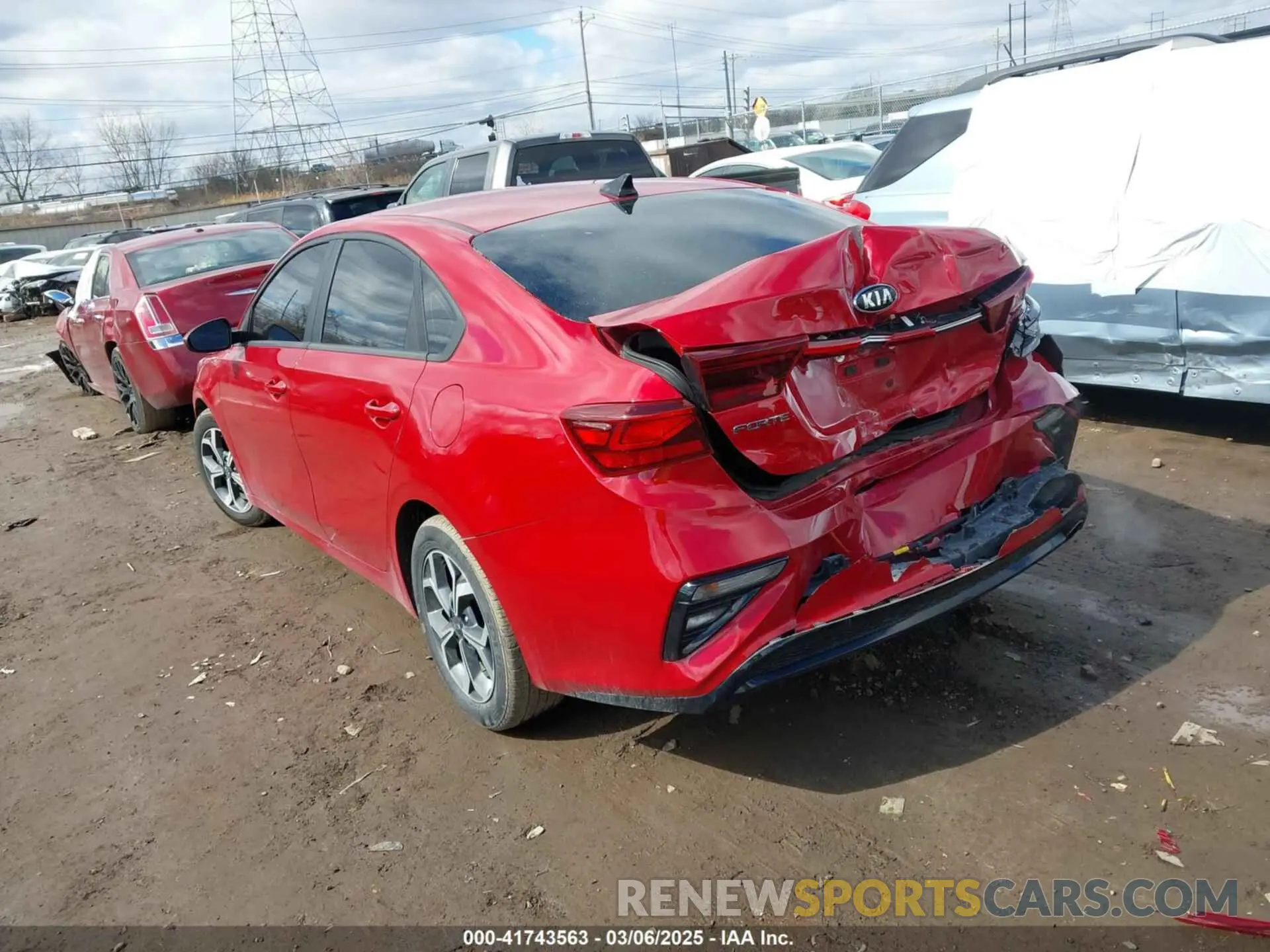 3 fotografías del automóvil dañado 3KPF24AD6ME324595 KIA FORTE 2021