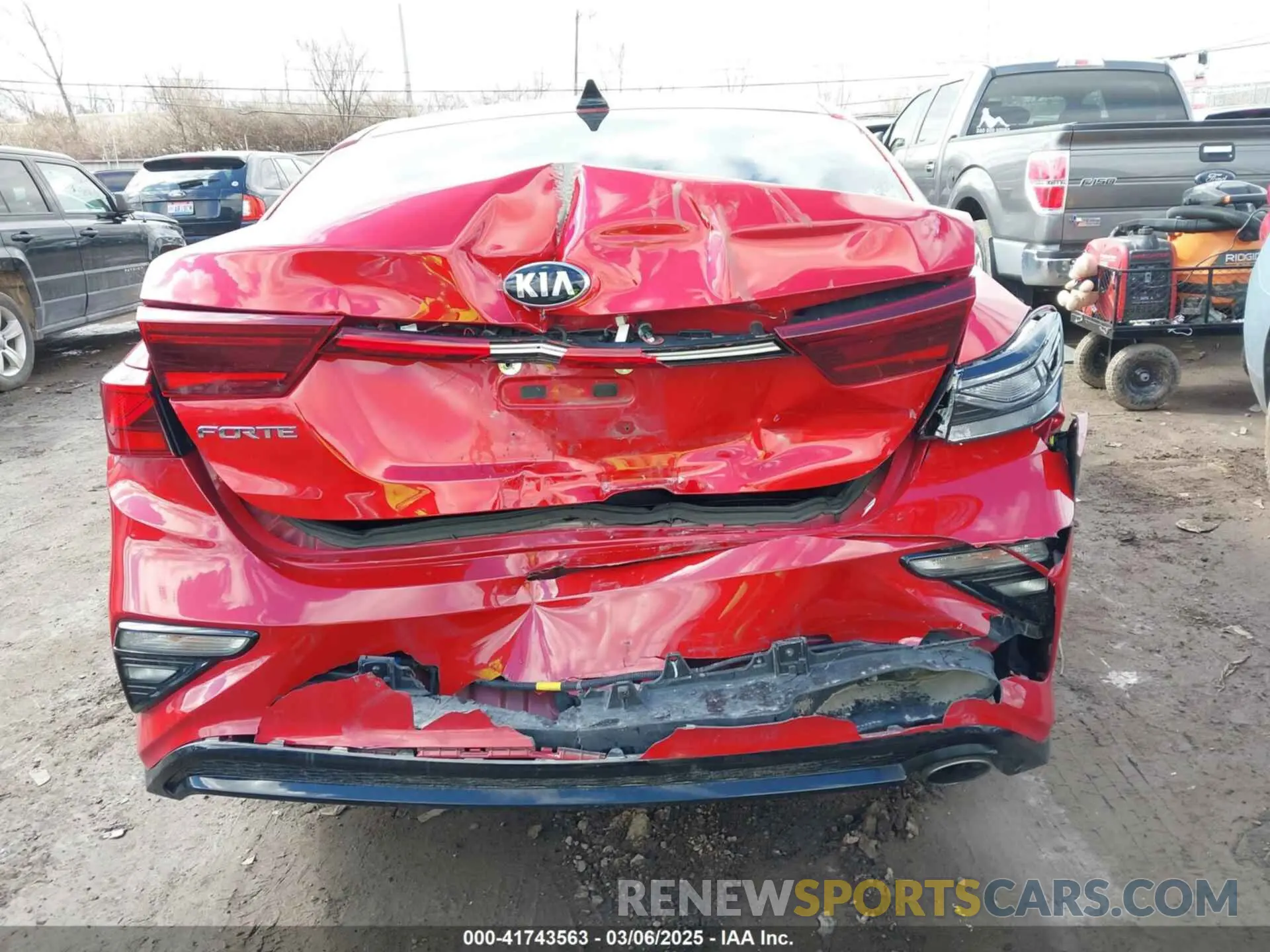 6 fotografías del automóvil dañado 3KPF24AD6ME324595 KIA FORTE 2021
