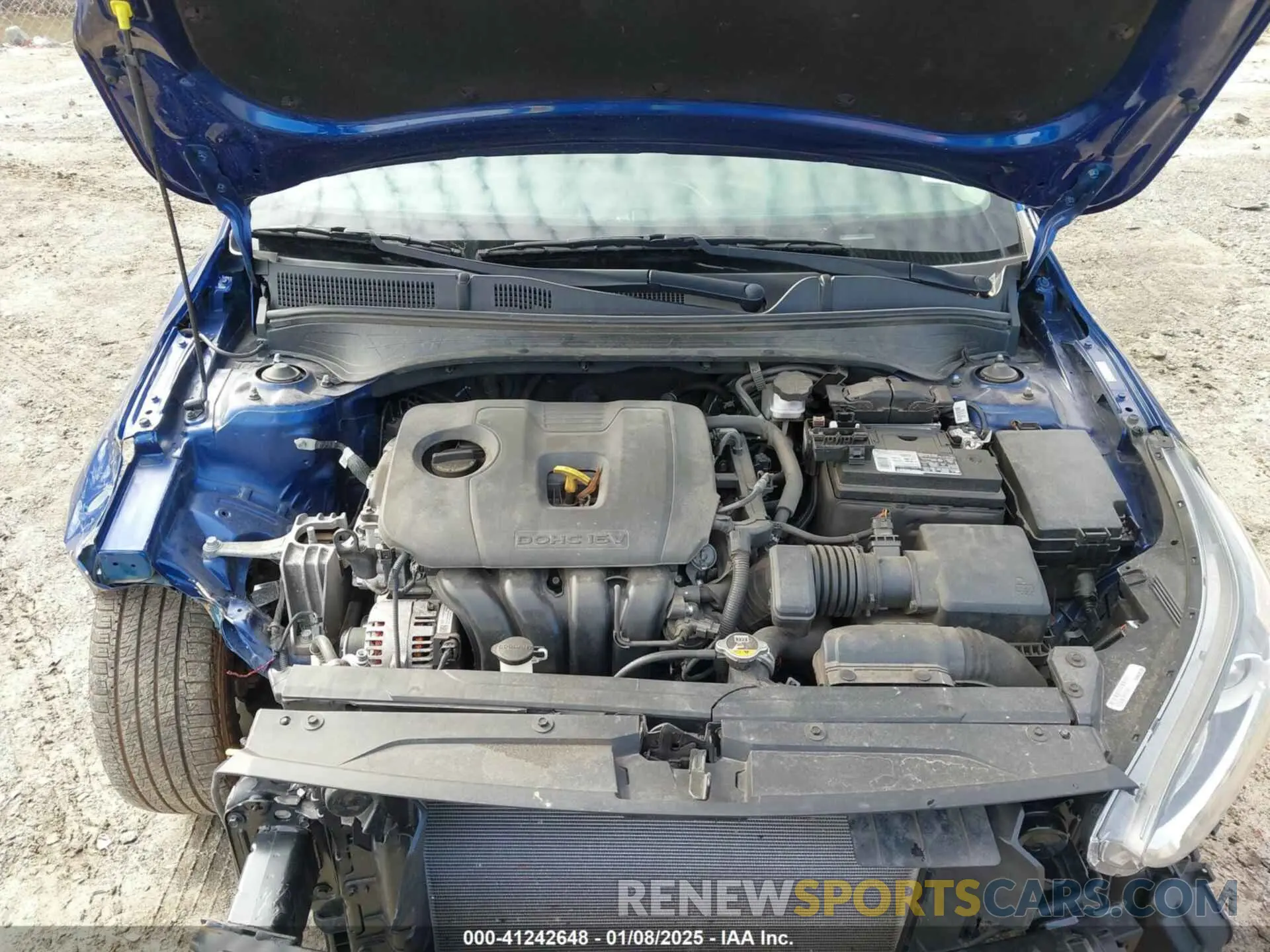 10 fotografías del automóvil dañado 3KPF24AD6ME324757 KIA FORTE 2021