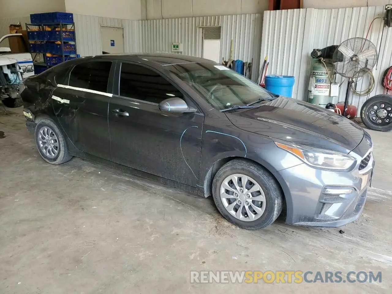 4 fotografías del automóvil dañado 3KPF24AD6ME344006 KIA FORTE 2021
