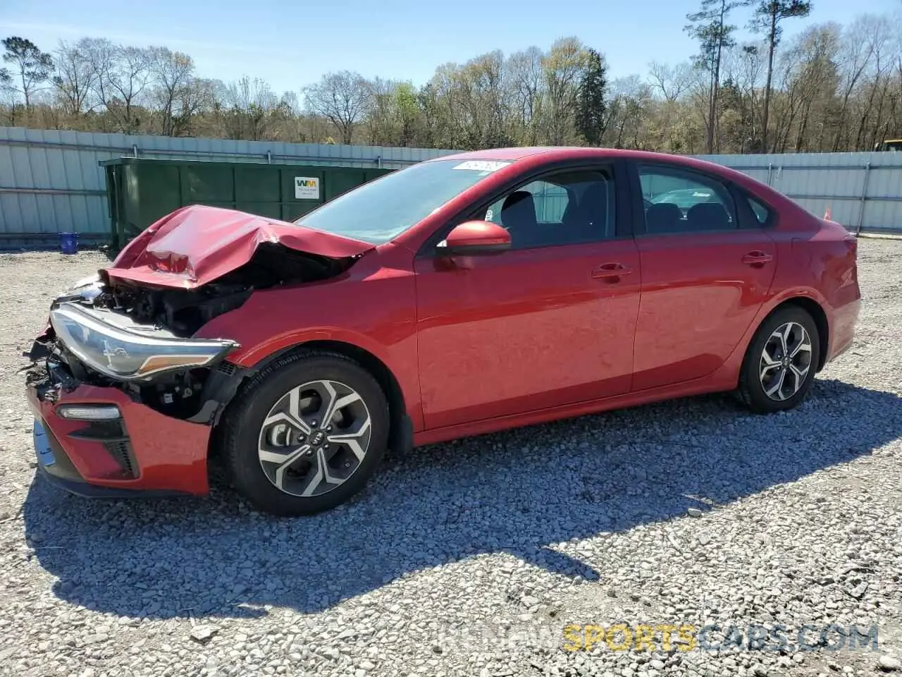 1 fotografías del automóvil dañado 3KPF24AD6ME346256 KIA FORTE 2021
