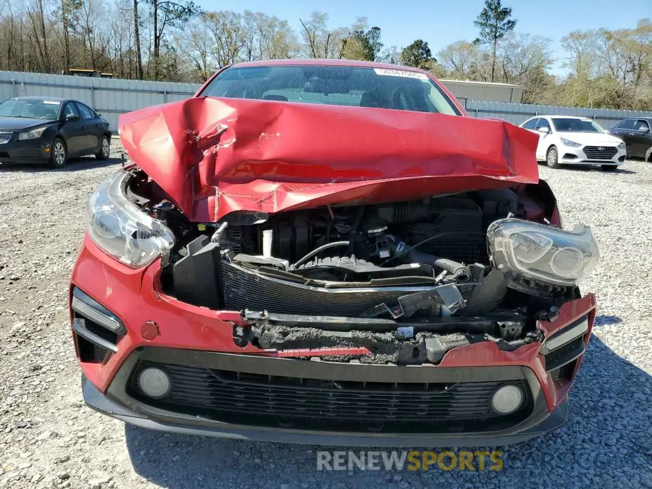5 fotografías del automóvil dañado 3KPF24AD6ME346256 KIA FORTE 2021