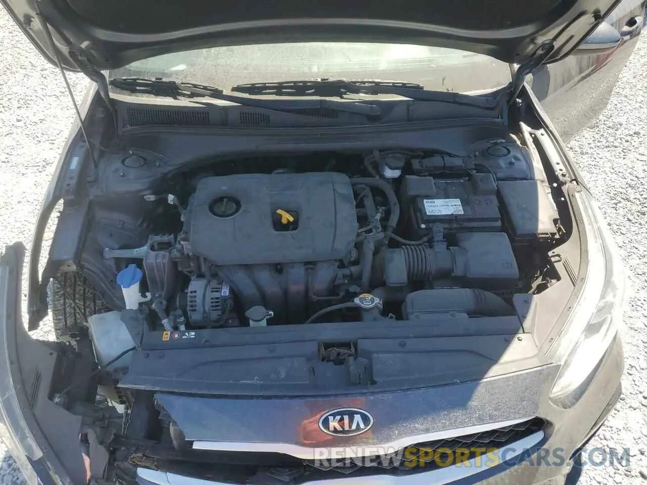 12 fotografías del automóvil dañado 3KPF24AD6ME350730 KIA FORTE 2021