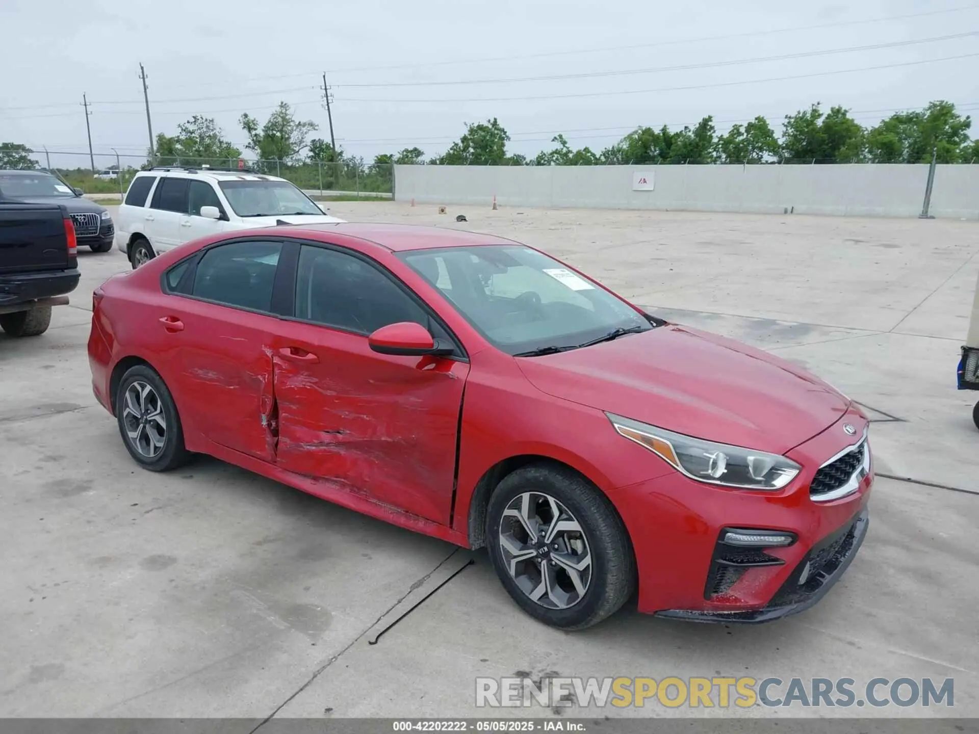 1 fotografías del automóvil dañado 3KPF24AD6ME361887 KIA FORTE 2021