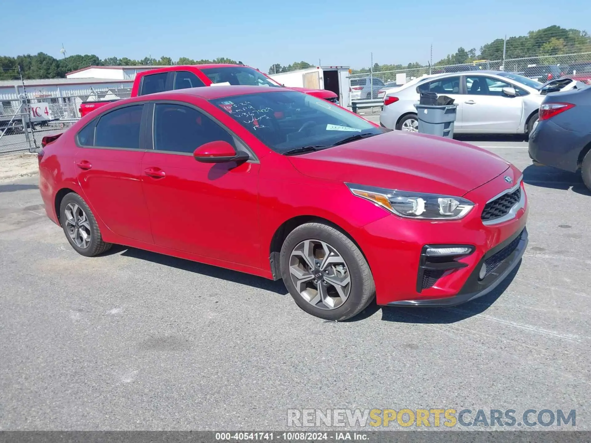 1 fotografías del automóvil dañado 3KPF24AD6ME367429 KIA FORTE 2021